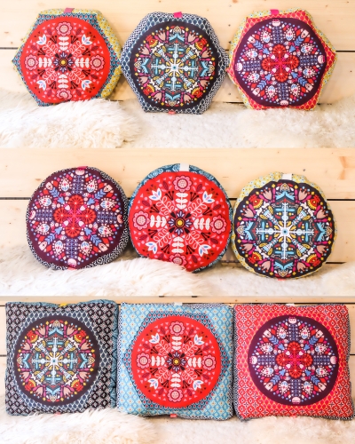 Canvas Swafing - Pillow Party 2023 - by Jolijou - 3 Panele - 3 Meter